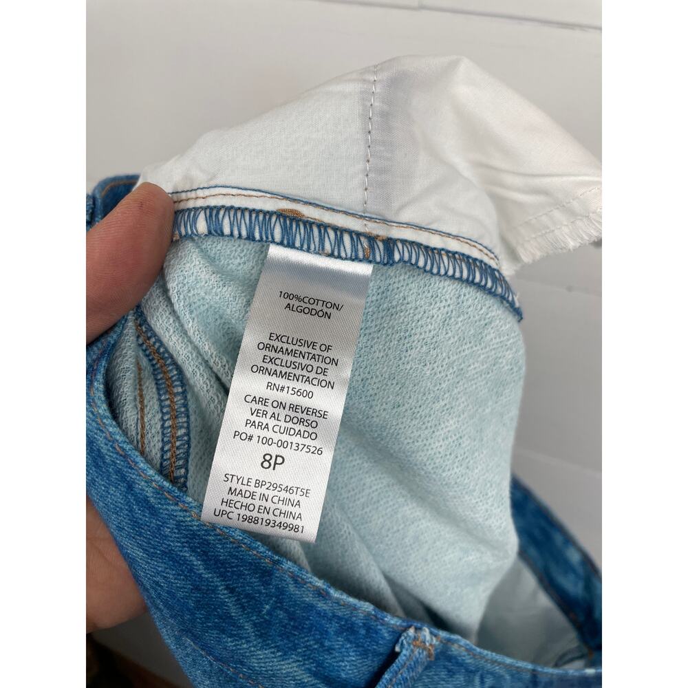 NWT Democracy "Ab"solution Luxe Touch Premium Wide Leg Sweatpant Jeans Size 8P - Picture 8 of 9
